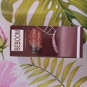 Eyebrow stamp and stencil set